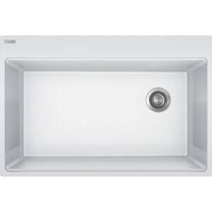 Maris MAG11031OW-PWT-WKC Granite Polar White Workcenter Kitchen Sink