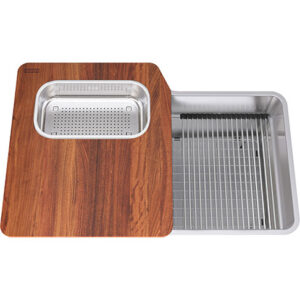 Orca 2.0 OR2X110-WKC Stainless Steel Workcenter Kitchen Sink