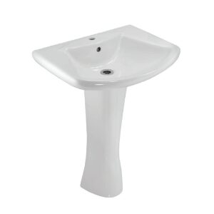 Wall Hung Basin with full pedestal