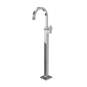 Exposed Parts of Floor Mounted Single Lever Bath Mixer - Chrome